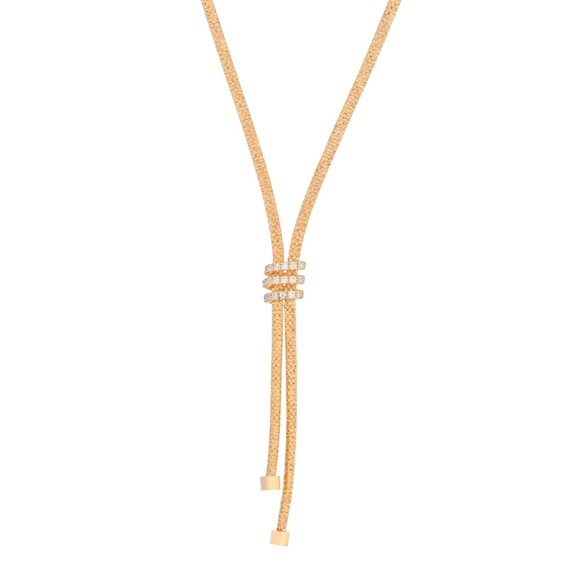 Collana Marcello Pane Donna Cashmere in Argento Zircone CLCE 025 - CLCE 025